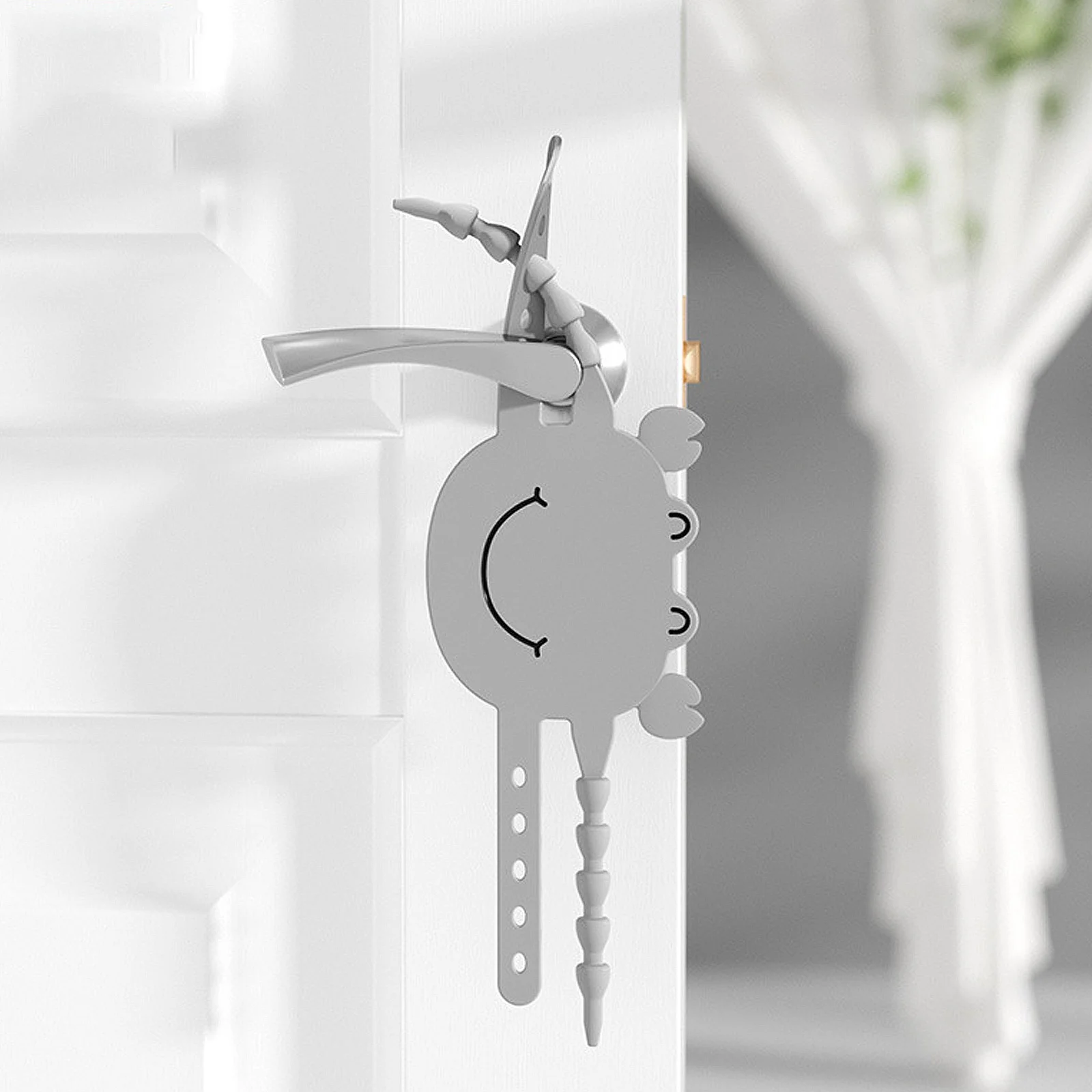 

2Pcs Soft Door Bumper Closer Anti Slam Pad for Bedroom Door Finger Pinch Guard Baby Cushion Sleeper Apartment Safety