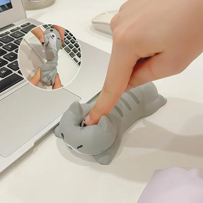 Cute Cartoon Mouse Pad Comfort Computer Wrist Rests Kawaii Support Cushion Desk Keyboard Table Mat Hand Pillow Office Supplies