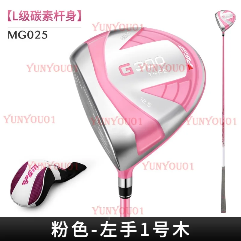 PGM اليد اليسرى نادي الغولف أنثى التيتانيوم واحد الخشب عالية الارتداد خفيفة الوزن المحملة الخشب