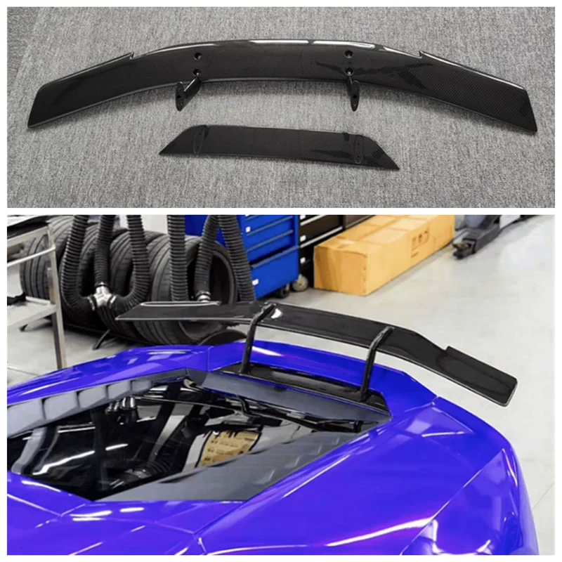 

For Lamborghini Huracan LP610 LP580 2014-2021 High Quality Carbon Fiber Car Rear Trunk Lip Spoiler Auto Parts