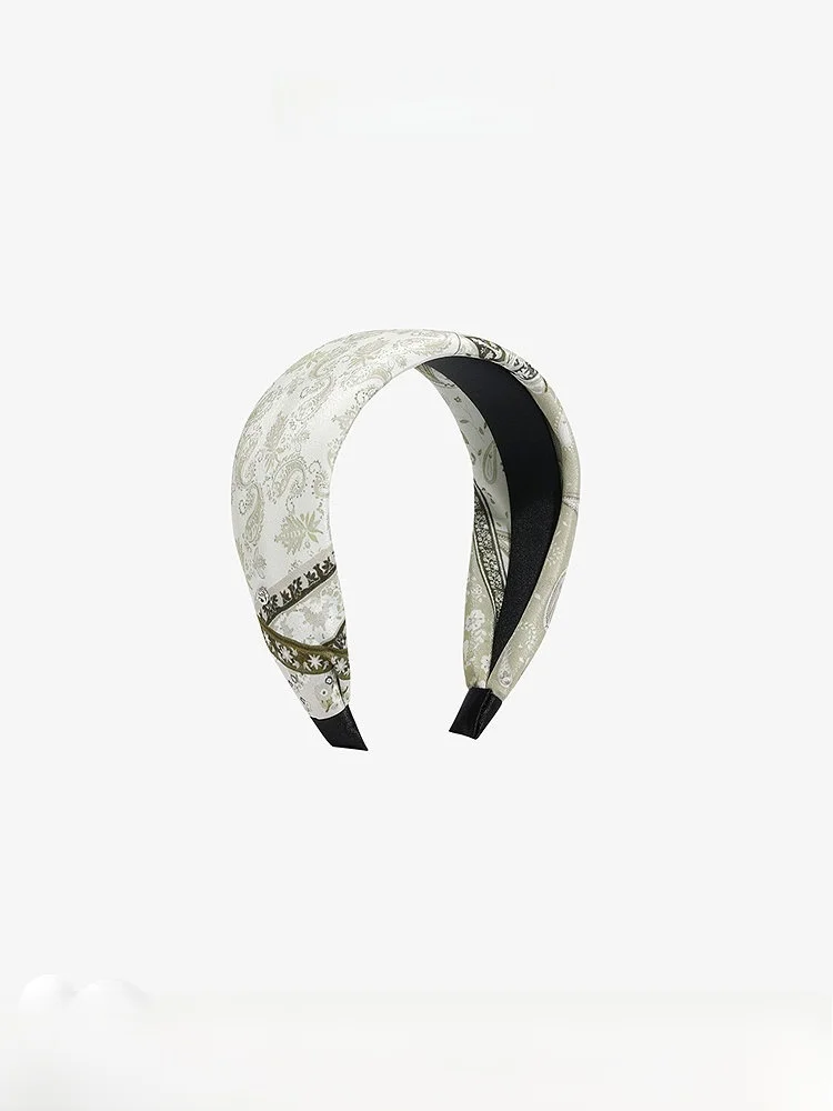 ine-xuanzi-gentle-pattern-hairband-women's-faion-accories-floral-series-wide-hair-hoop-spring-summer-hair-clip