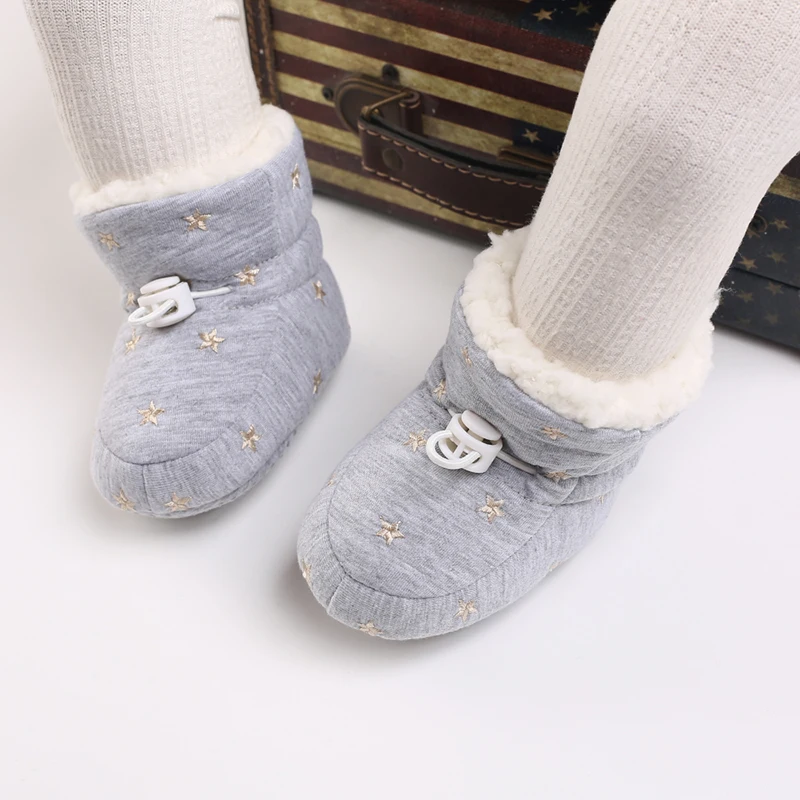 Winter Neugeborenen Baby Baumwolle Booties Nicht-Slip Sohle Kleinkind Jungen Mädchen Erste Wanderer Infant Warme Schnee Stiefel 0-18Months ﻿ – Detail 10