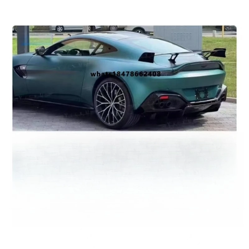 YICKU Dry Carbon Fiber Aston Martin Vantage Bumper F1 Style Body Kit, Black, Universal, High Quality New