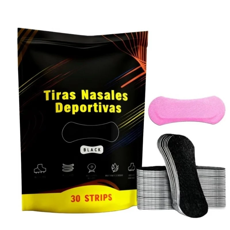 30Pcs nasal sticker, transparent sports nasal sticker, for breathing