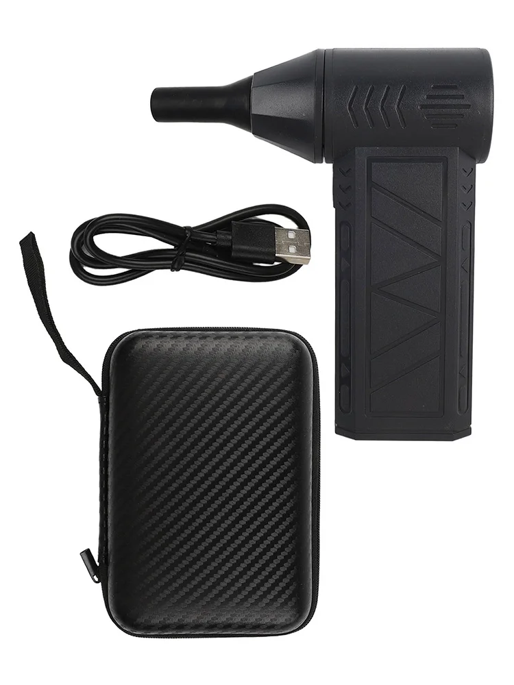 Compact Blower Air Duster Cleaner Dust Cleaning 12*6*3cm Integrated LED Light Powerful Performance Robust Motor
