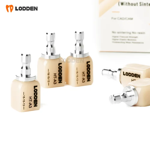 Imagen 2 del producto Laboratorio Dental LODDEN sin sin sinterización de disilicato de litio C14 bloques de cerámica de vidrio HT/LT para materiales de chapa CAD CAM Sirona Cerec