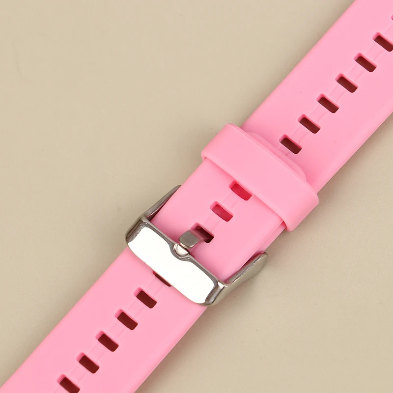 1PC Universal Silicone 16mm Watch Band Strap for -Huawei TalkBand B3 B6 TW2T35400 TW2T35900 and more Children\'s Watch