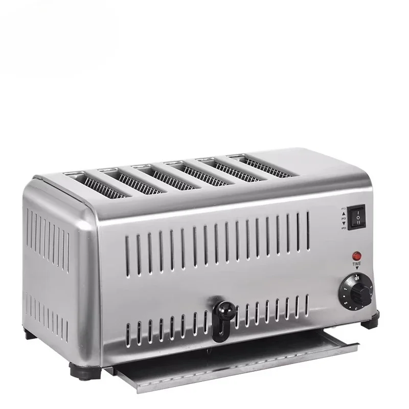 Household and hotel heavy duty stainless steel, electric automatic pop-up, toaster
