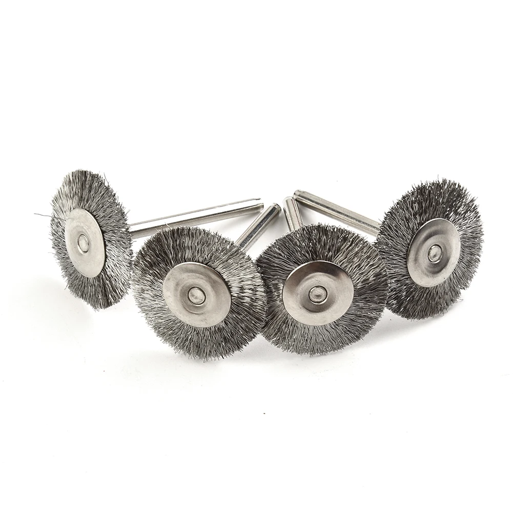 

Набор щеток для проволочных дисковых щеток для аэрокосмической промышленности, для обслуживания оборудования, для угловой очистки и шлифовки деталей, с хвостовиком из нержавеющей стали