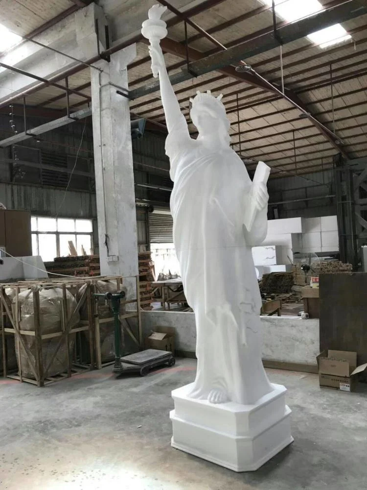 Outdoor Garden Decoration High Quality Fiberglass Garden Large Liberty Statue