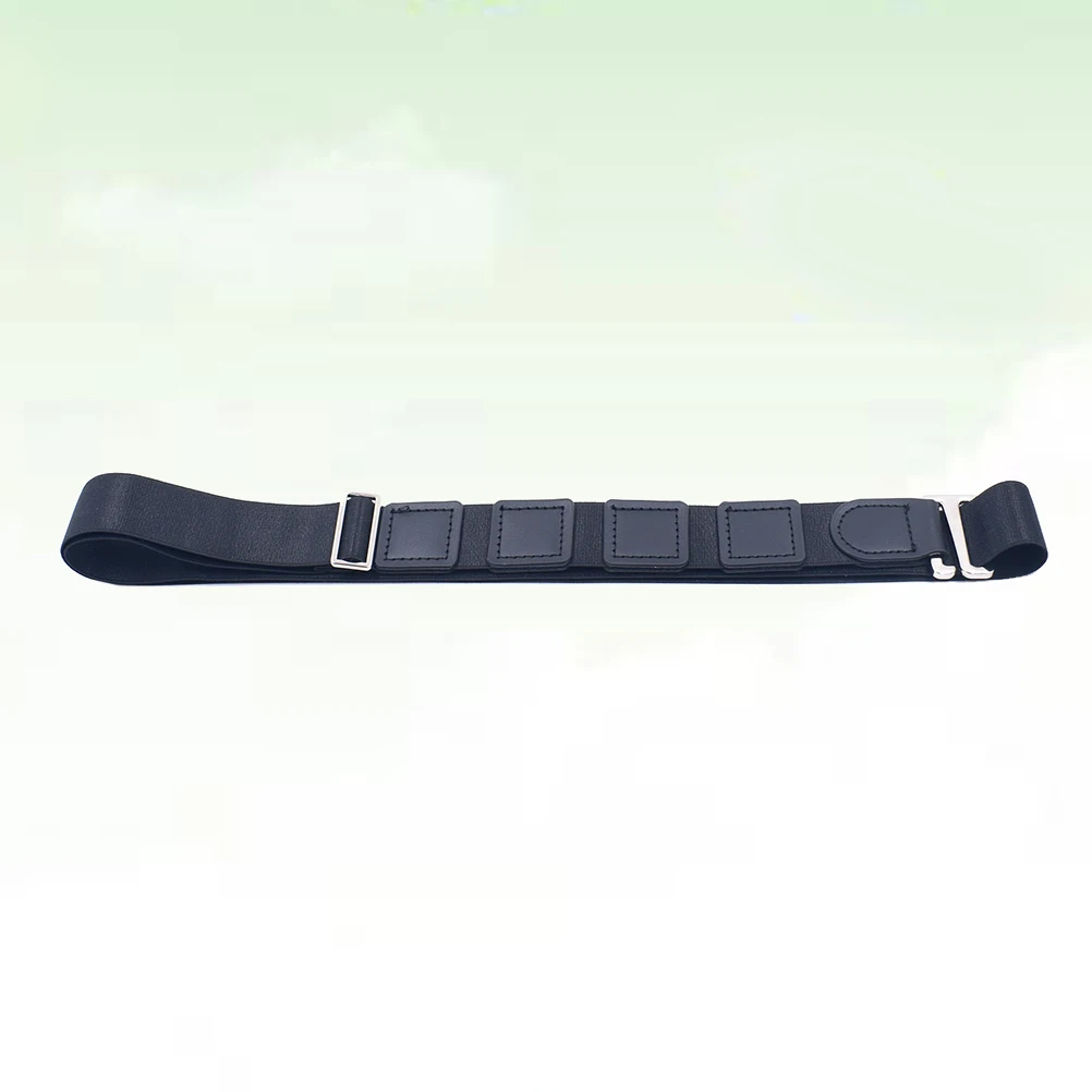

Adjustable Unisex Shirt Stay Belt 3Cm Spell Strongly Elastic Non-Slip Anti Crease Formal Wear Pants Accessory