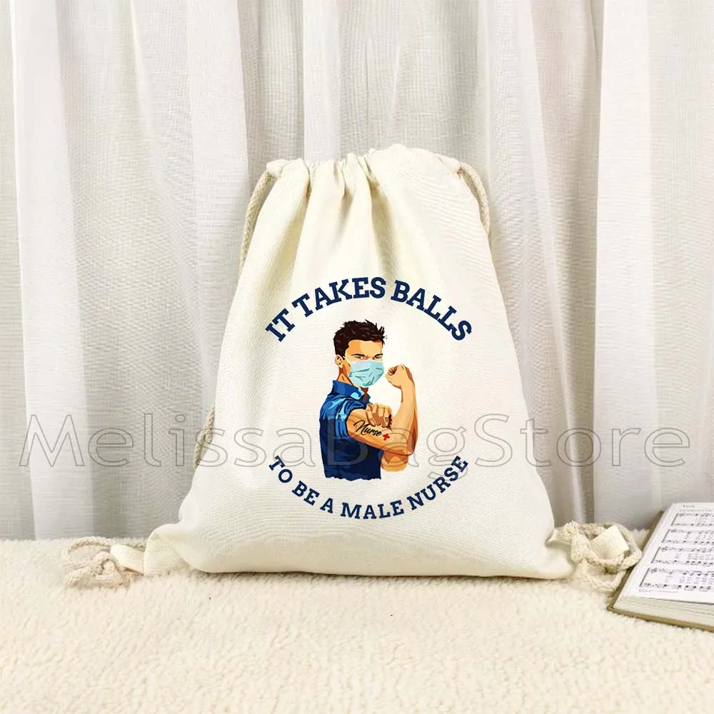 Nurse Life Floral Stethoscope Nursing Funny Human Anatomy Ambulance Cute Medical Organs Drawstring Bags Soccer Backpack Sackpack