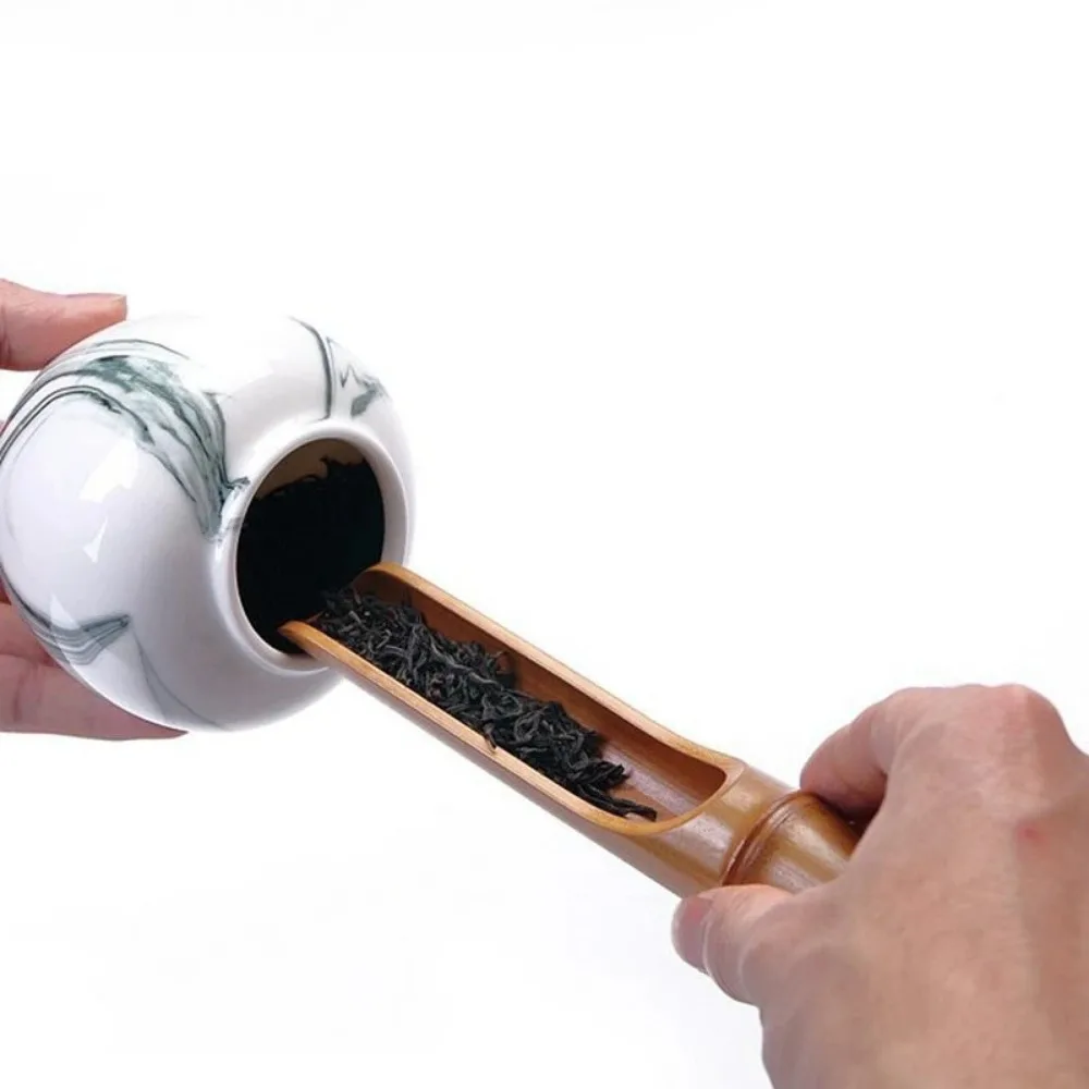New Handmade Natural Bamboo Tea Scoop High Quality Chinese Style Kung Fu Tea Set Chahe Cha Ze Tea Needle Tea Accessories