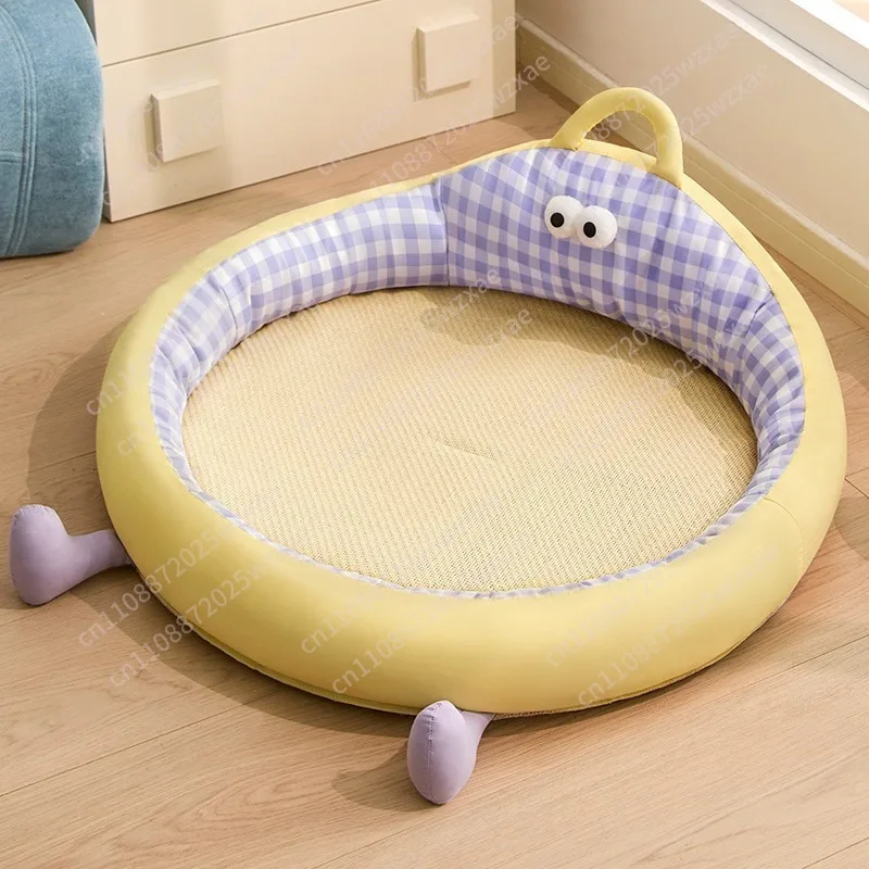 Four Season Warm Pet Sofa Cushion Winter Sleeping Mat For Small Dogs Bichon Cats Rest Pet Daily Use Supplies