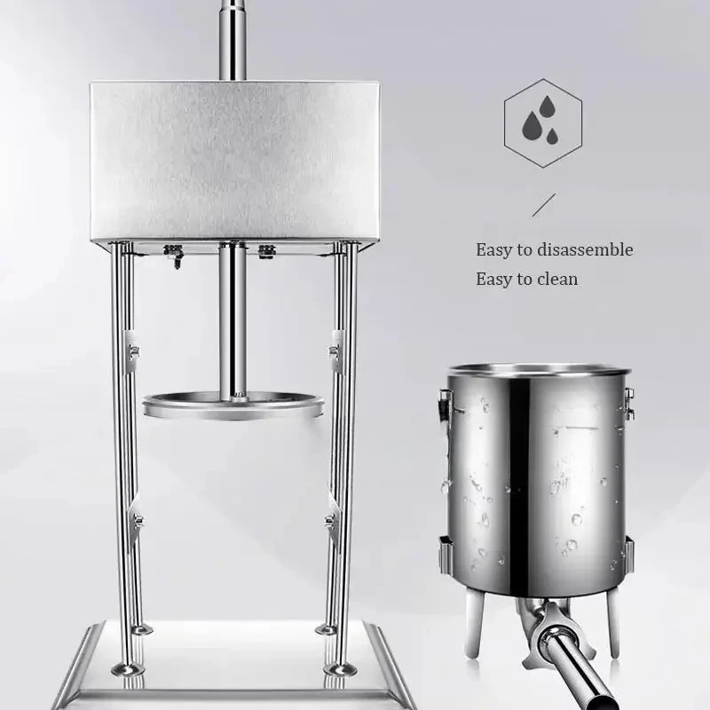 ماكينة حشو اللحوم لحشو السجق محلية الصنع لصنع أدوات مطبخ السجق صانع حقنة السجق