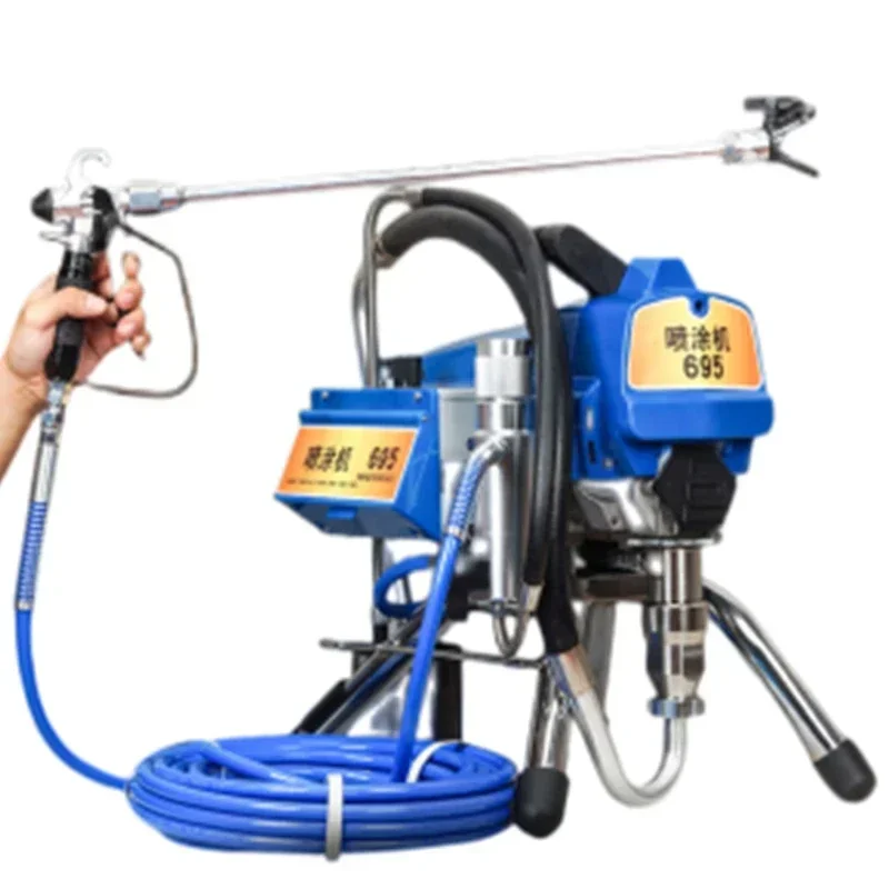 4500/4800W Ceramic enlarged pump body high pressure airless paint sprayer automatic paint latex paint machine