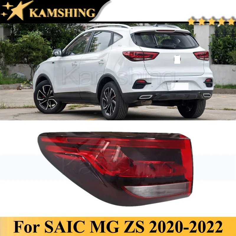 

Kamshing For SAIC MG ZS 2020-2022 Outer Rear Bumper Tail Light Lamp Taillight Taillamp Brake Light Car Stop Light