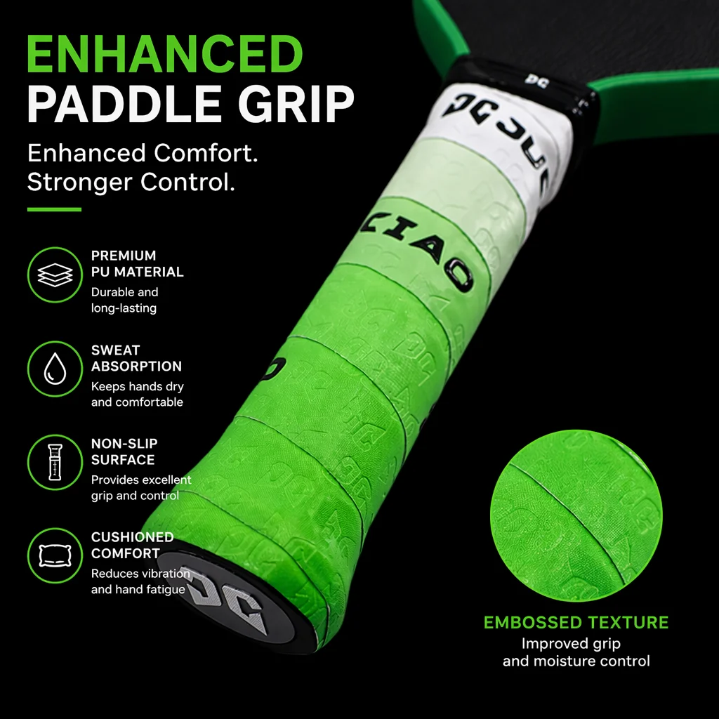 JUCIAO RAPTOR USAPA-zertifiziertes Paddel mit EPP-Kern – Ultraleichte Manövrierfähigkeit, Kraft und turniertaugliche Haltbarkeit. – Detail 6
