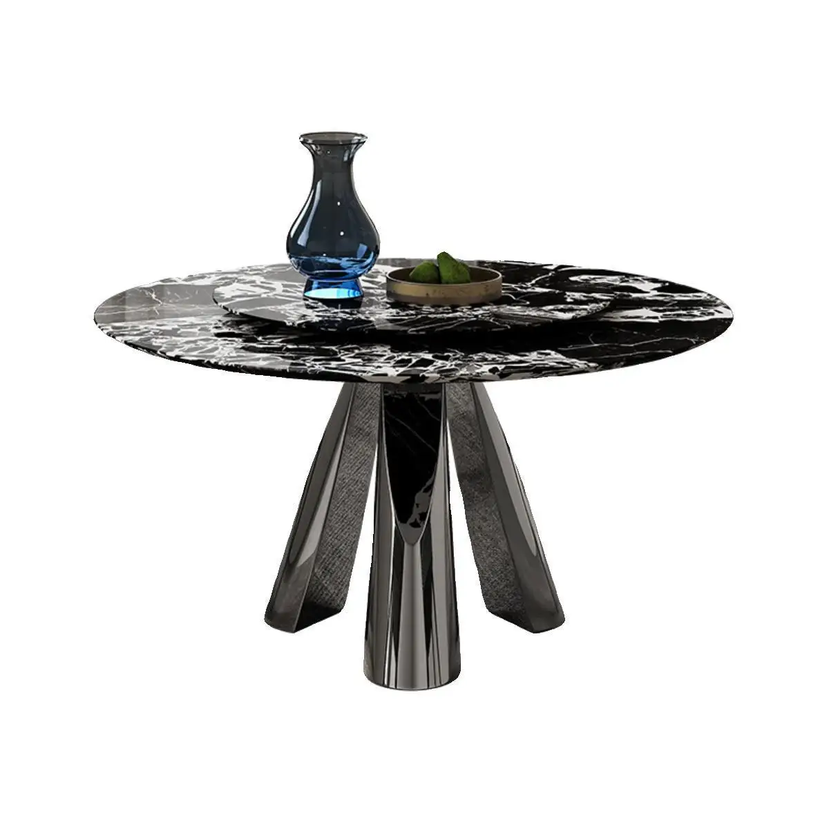 

Dining table, marble, round, light luxury, simple, modern, household