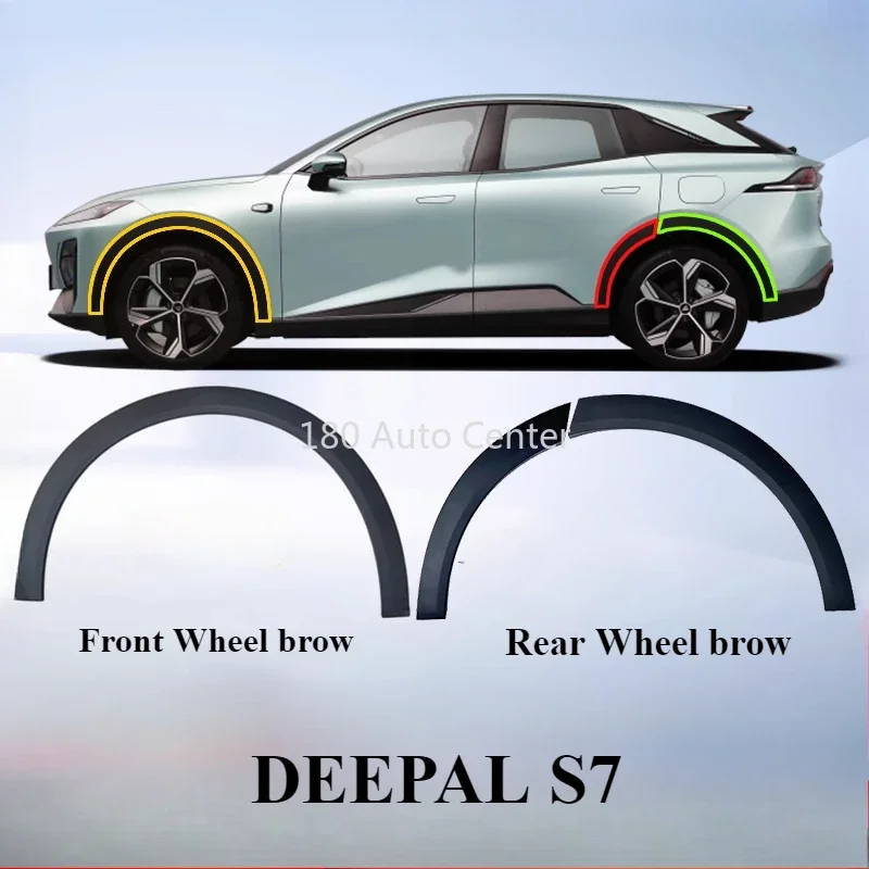 Changan Deepal S7 переднее и заднее колесо, арка для бровей, декоративные детали, защитная полоса для защиты от столкновений, оригинальные аксессуары