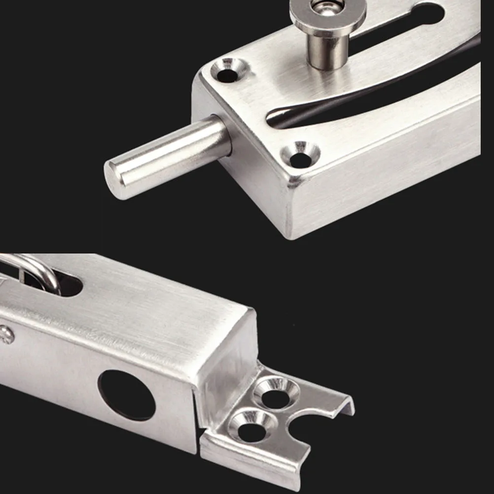 

Stainless Steel Door Chain Heavy Duty Security Lock for Hotel Restaurant Ventilation View Gap DoorLatch Lock Guard