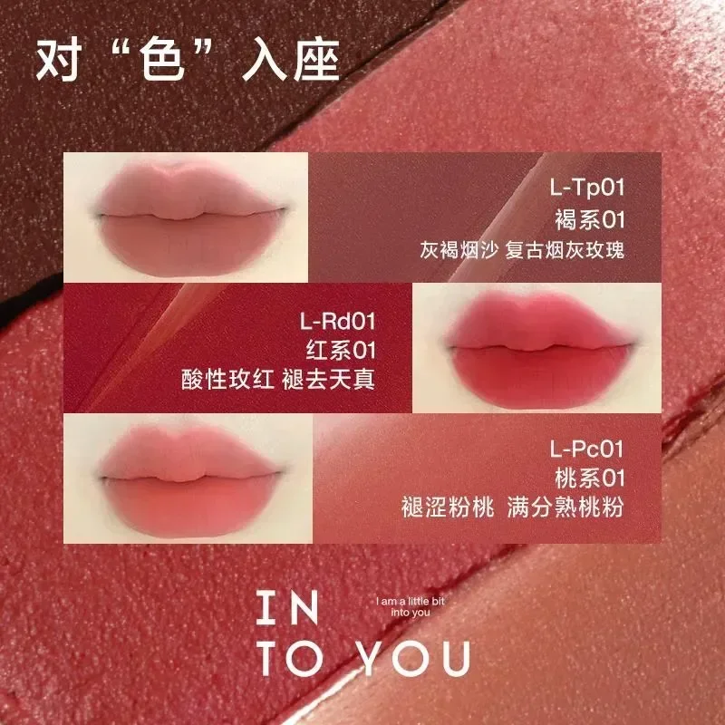 INTOYOU Limitierte Version Lippenstift-Geschenkset, samtmatter Lippenstift, seidig glättend, langlebig, wasserfest, Korea-Make-up-Kosmetik
