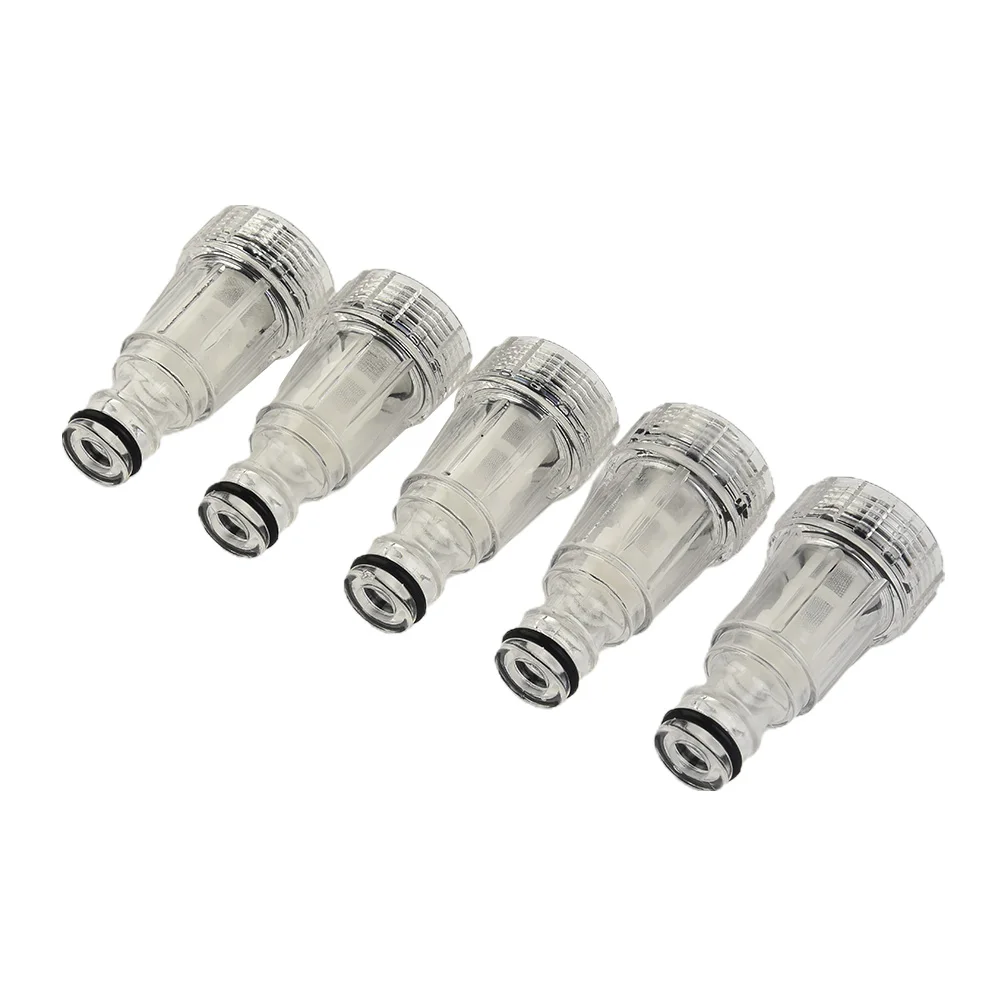 5Pcs Car Clean Machine Water Filter High-pressure Connection For Karcher K2-K7 Series Pressure Washers Replacement Accessories