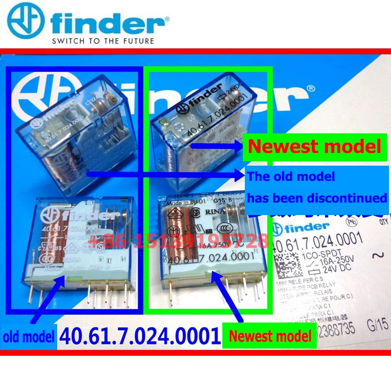 تتابع مكتشف النوع الأصلي ، 40 ، 61S ، آلة 24VDC التتابع
