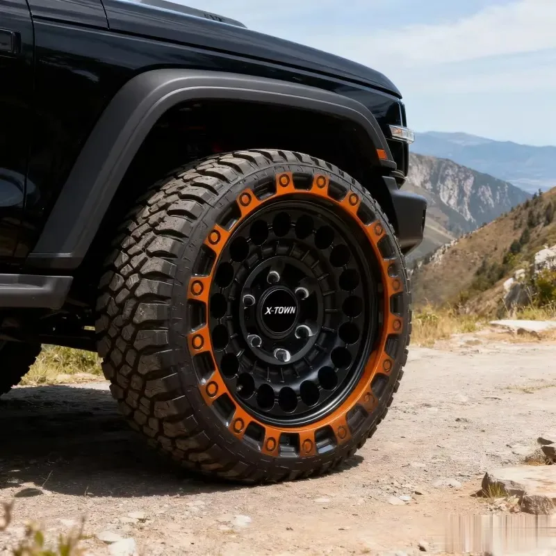Hot Sale 17 18 19 20 22 24 Inch 16*8.5 17*9 18*9 PCD 6x139.7 6x114.3 6X135 Offroad Car Wheels Aluminium Alloy Forged Wheels 4
