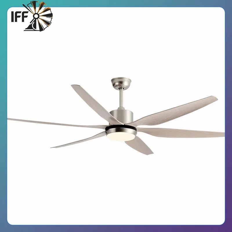 New 66inch 6 ABS Blades Modern Ceiling Fan with LED Light – Create a Refreshing Room Environment  home fan