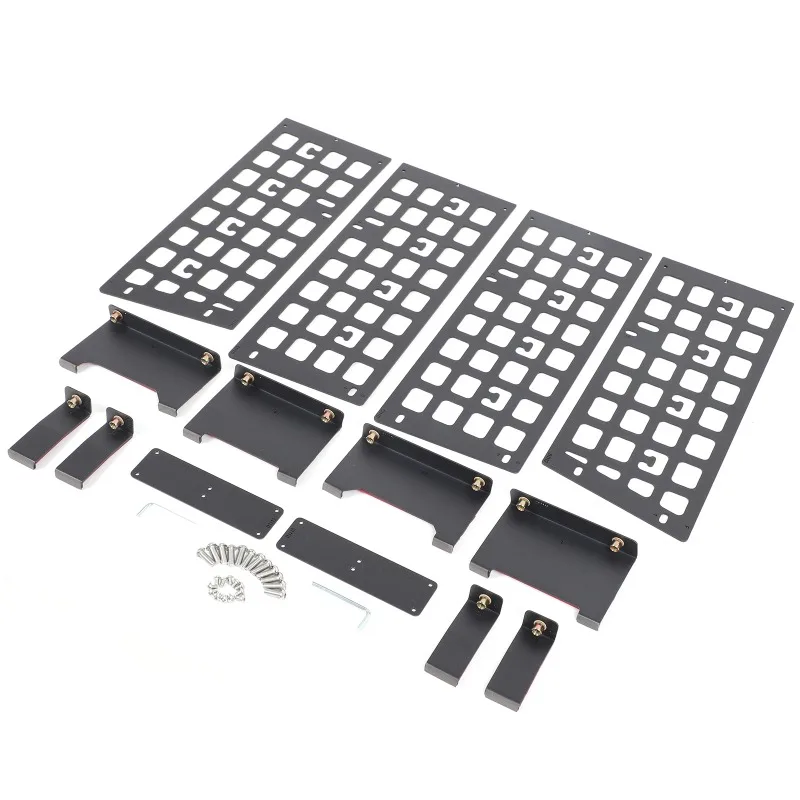 

Carbon Steel and Aluminum Alloy For 2005-2009 Hummer H3 / 2003-2007 H2 Rear Cargo Area Side Window Storage Barrier Accessories