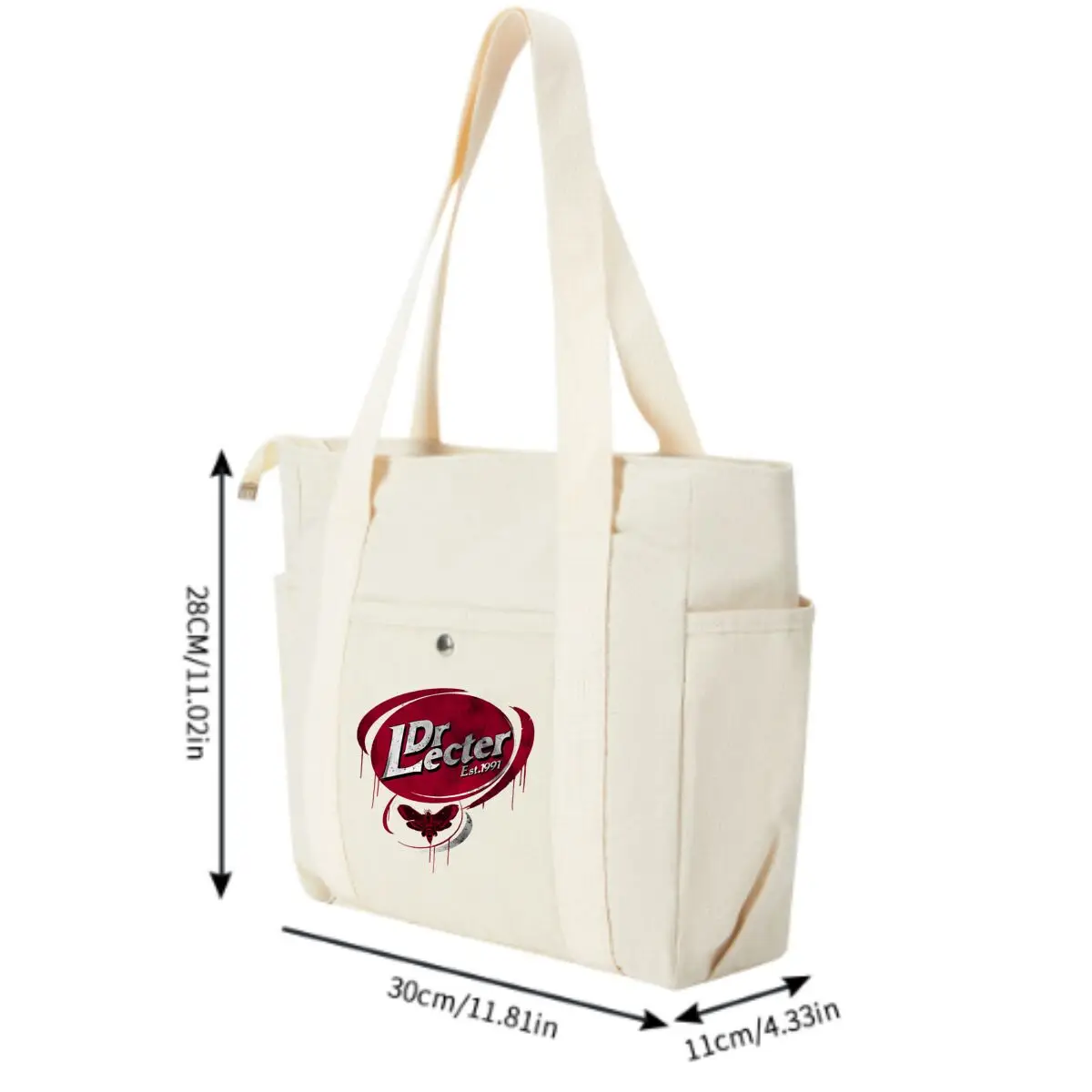 Dr. Lecter Edge Trendy Multi-Pocket Bag – Perfect for Coffee Shop Visits