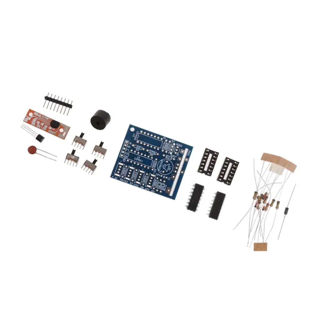 16 Sound Box DIY Kit External Code Port Toggle Switches for PCB Electronic Component Assembly