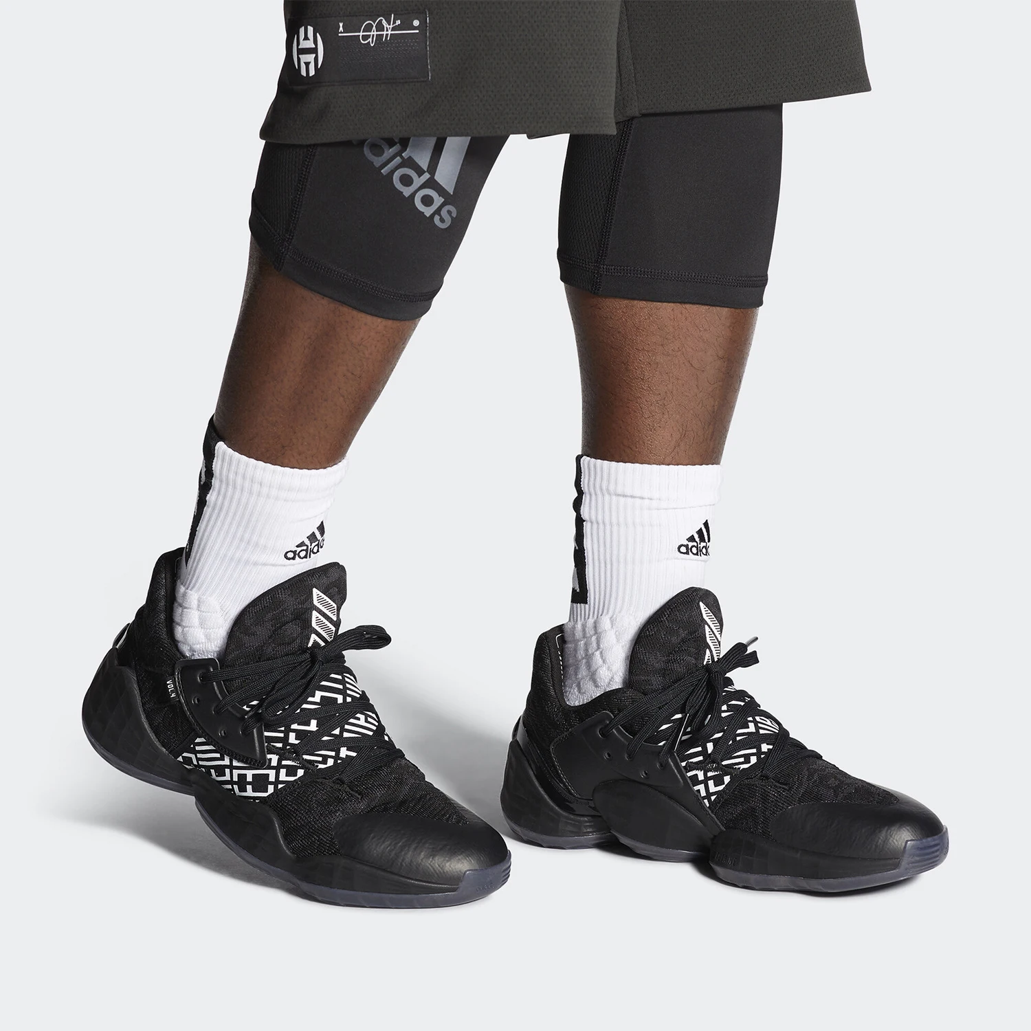 

Adidas Authentic Harden Vol.4 Basketball Shoes with Cushioning EH2410