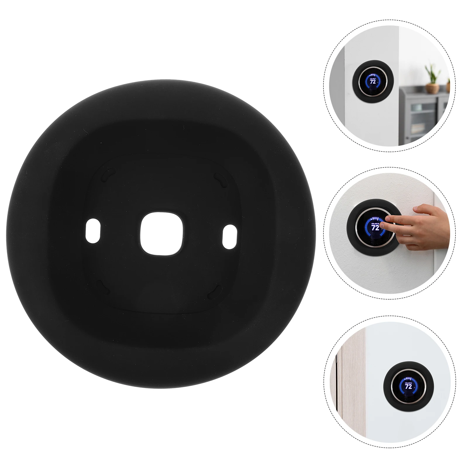 

Smart Thermostat Protective Cover Silicone For Wall Plate Wall-mounted Protector