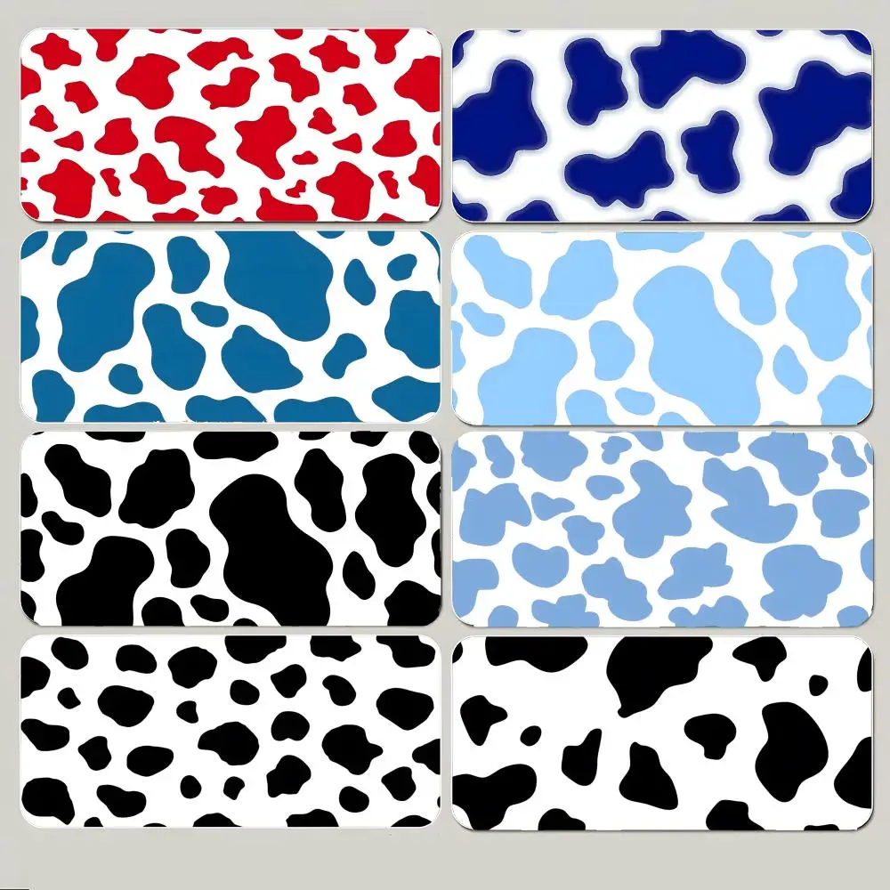 Milk Texture Soft Simple Art Mouse Pad Large Gaming Mousepad with Thick Stitched Edge Non-Slip Desk Mat