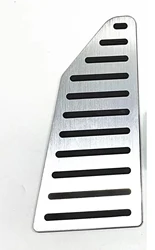 For Left Hand Drive MG ZS MT PHEV MT MG5 MG4 MG6 MG ZS Alumium Alloy Footrest Pedal Foot Support Pedal Auto Accessory
