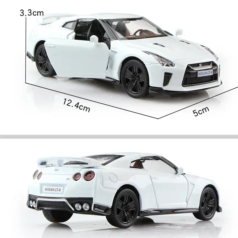1:36 Nissan GTR R35 Super car Simulation Exquisite Diecast Toy Vehicles city Alloy Model Gifts  Essential Ornaments