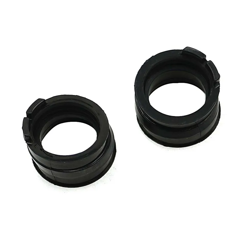 2PC Carburetor Holder Intake Intakeface Manifold Glue Boot Adapter For Honda XRV750 XRV 750 Africa Twin 1993-2003