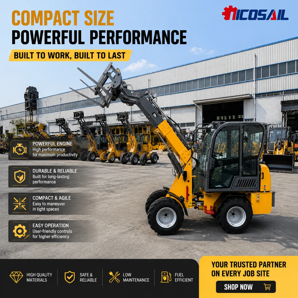 맞춤형 CE 유로 5 ZL918X 소형 텔레스코픽 로더 - Wheel Loader 리뷰 및 가격