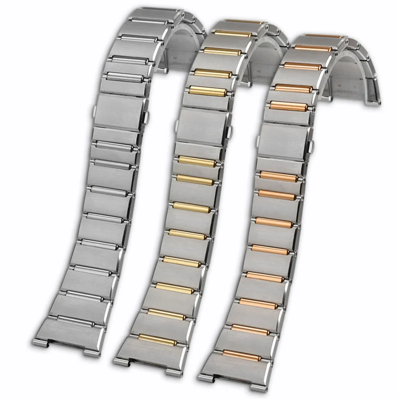 

High Quality Precision Steel Watchband for Omega Constellation Series Manhattan Strap Steel Strap 131.10 Men's Chain 25x9mm