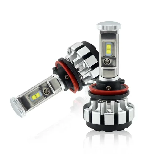 Imagen 2 del producto Faros delanteros para coche, bombillas LED Canbus, kit de luces antiniebla H7, H1, H4, H7, H8, H11, 9005, HB3, 9006, HB4, 9012, Hir2, 9008, H13, 2 piezas