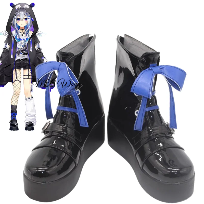 

Virtual YouTuber Hololive Amane Kanata Cosplay Shoes Boots Platform Shoes Role Play Halloween Carnival Christmas Party Custom