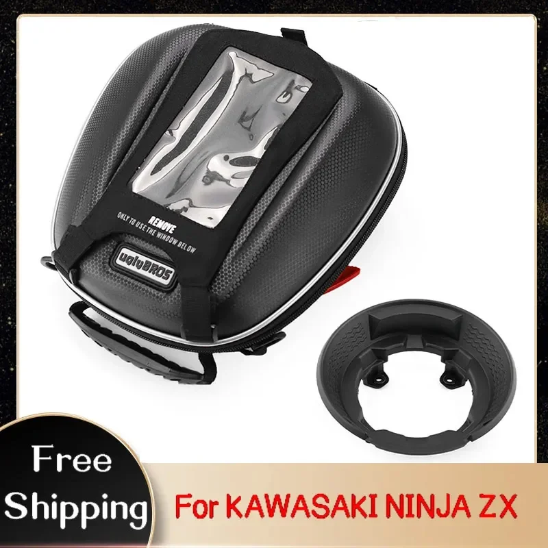

Сумка для топливного бака для KAWASAKI Z125 BR125 Z900 ZR900 Ninja 125 BX125 EX400 ZX-10R ZX1000, водонепроницаемые гоночные сумки для мотоцикла, бак