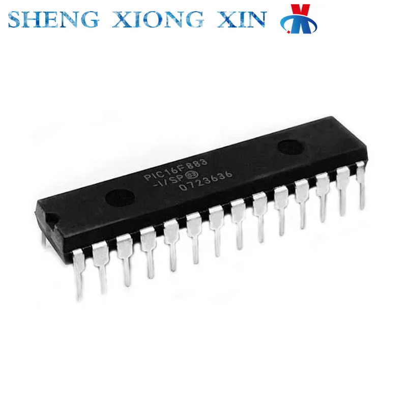 

5pcs/Lot New 100% PIC16F883-I/SP DIP-28 8-bit Microcontroller -MCU PIC16F883 Integrated Circuit