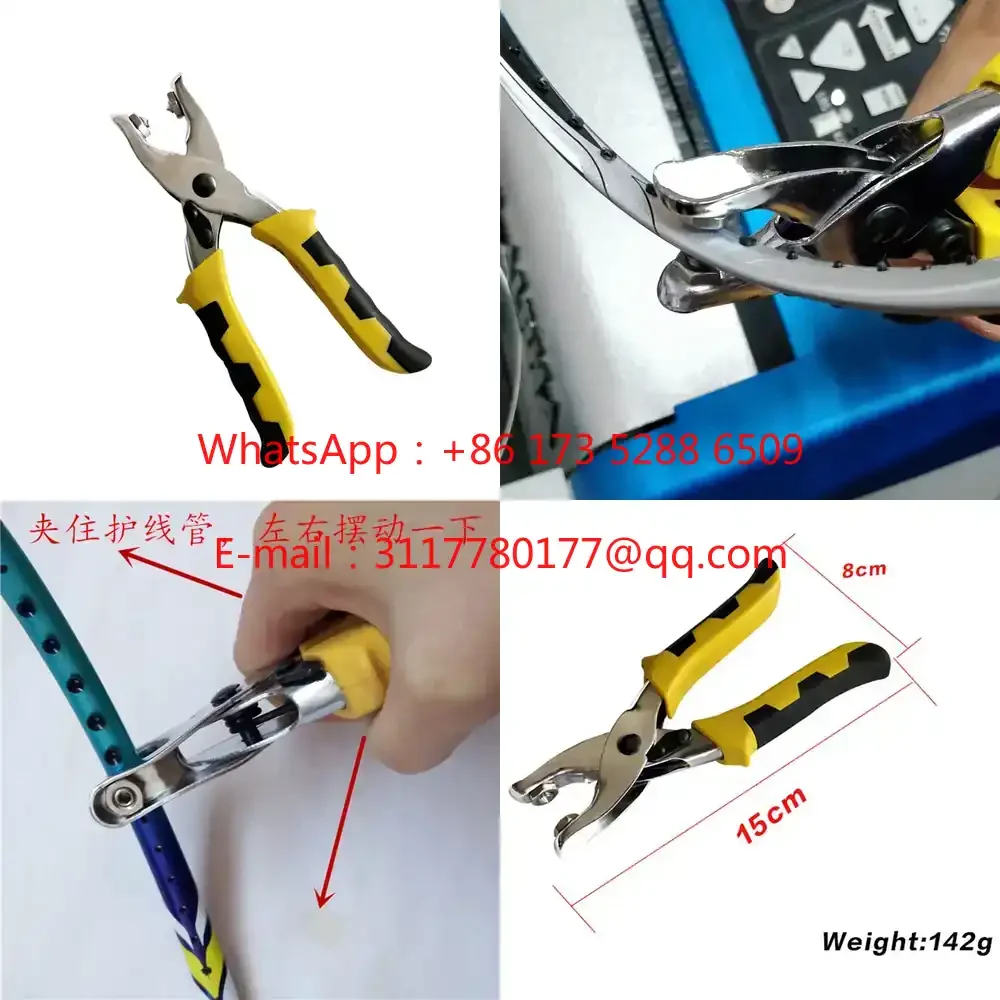 WAP01  Alpha Badminton Eyelet Plier Grommet Embossing Pliers Cold Machine Stringing Tools Cold Pressure Press Accessories