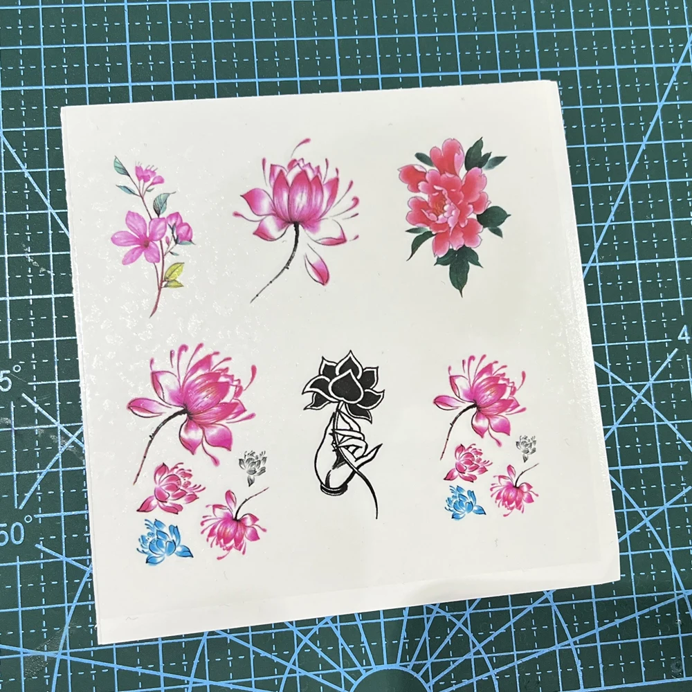 1/6 Scale dolls Accessories Mini Tattoo Sticker Water Sticker Sexy Waterproof Lasting Easy to Erase for 12 inch cation figure