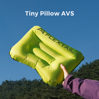 FLEXTAIL TINY PILLOW-Camping Inflatable Lightweight Air Pillow,8CM Thickness(Built-in Pump Not Included)for Hiking,Airplane