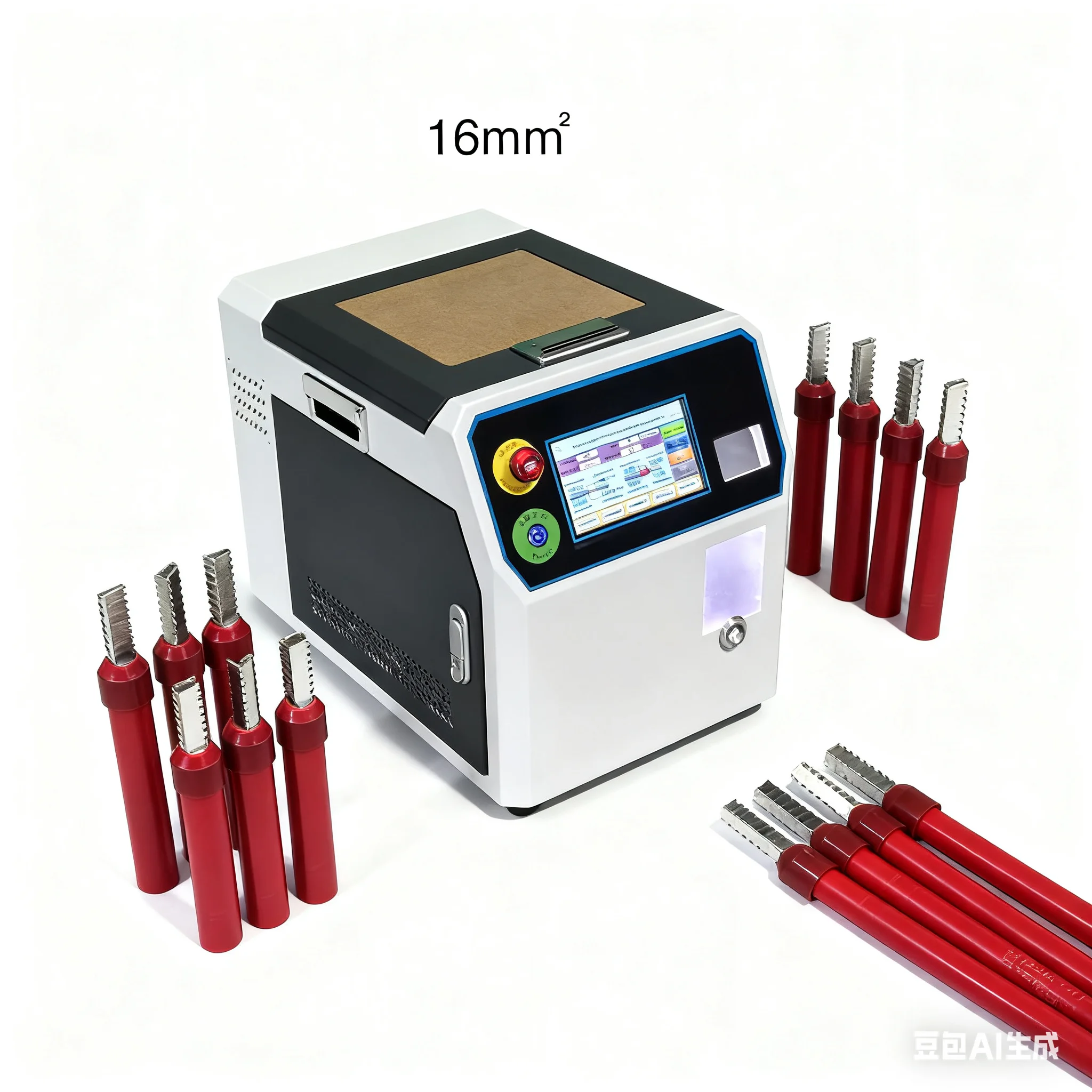 Automatic Ferrule Crimping Machine 0.3-16MM2  Automatic Crimps Feeding, Wire Stripping and Crimping
