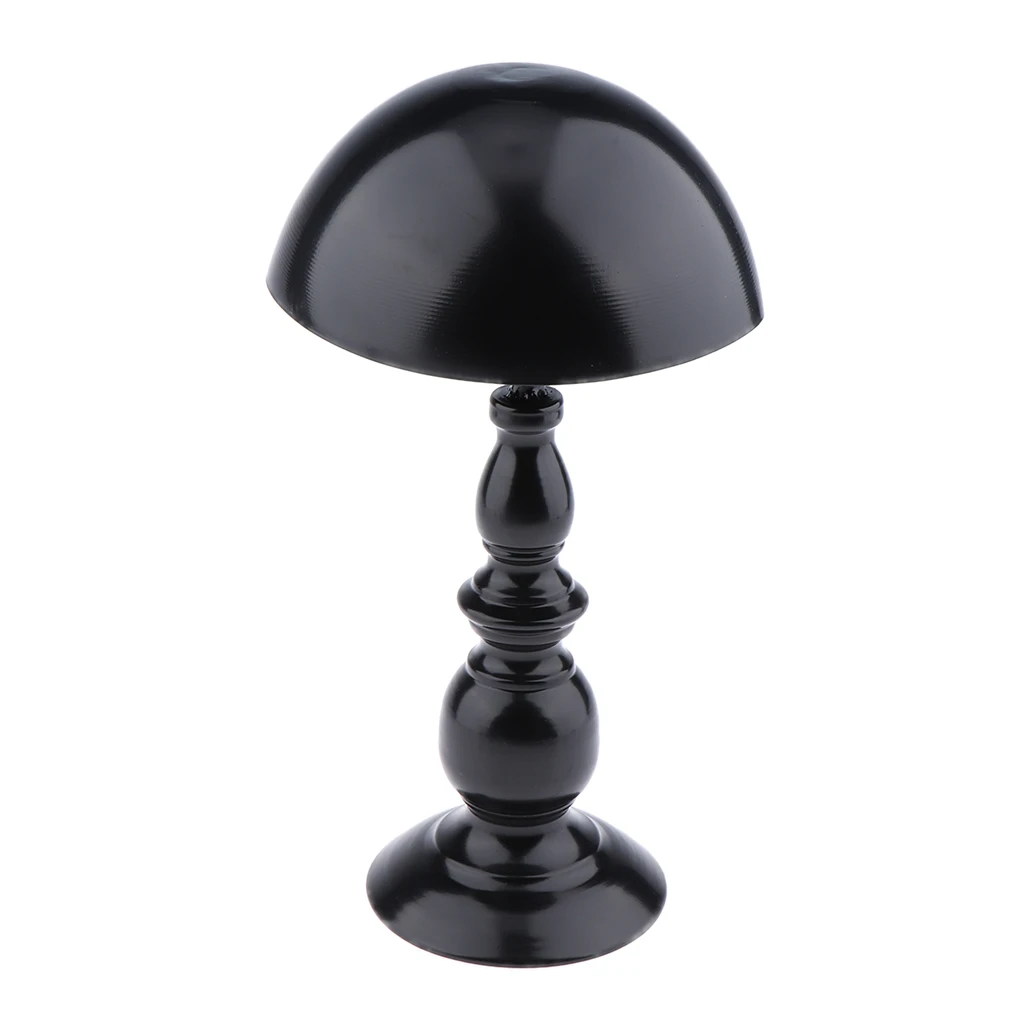 12inch Height Vintage Style Metal Freestanding Hat Rack/Cap/Wig/Helmet Holder Display Stand with Round Base